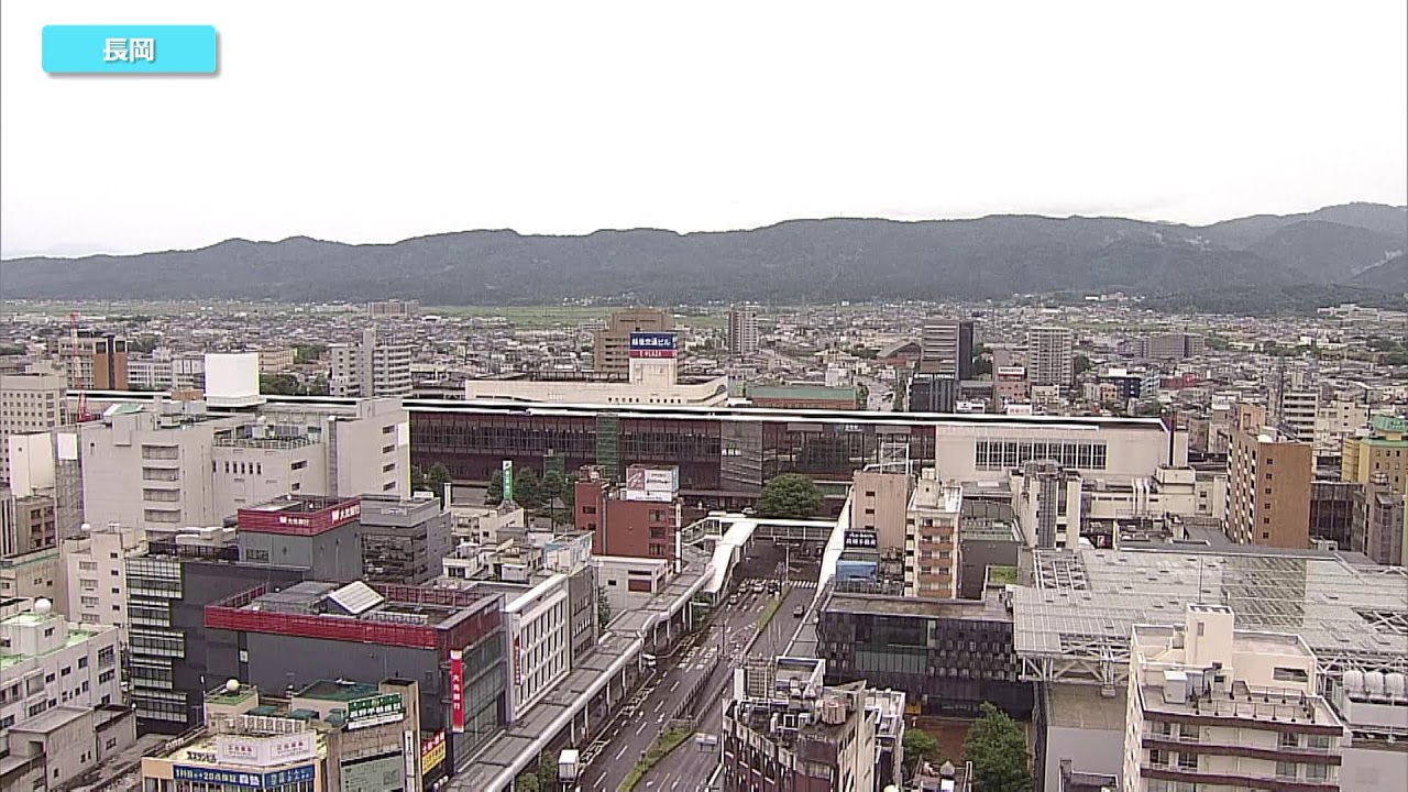 【ライブカメラ】新潟市、長岡市、上越市、佐渡市、新潟駅前　県内5地点ループ　Niigata, Japan