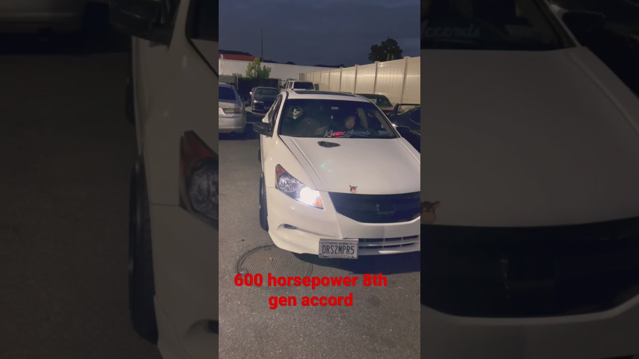 600 hp 8th gen Accord!