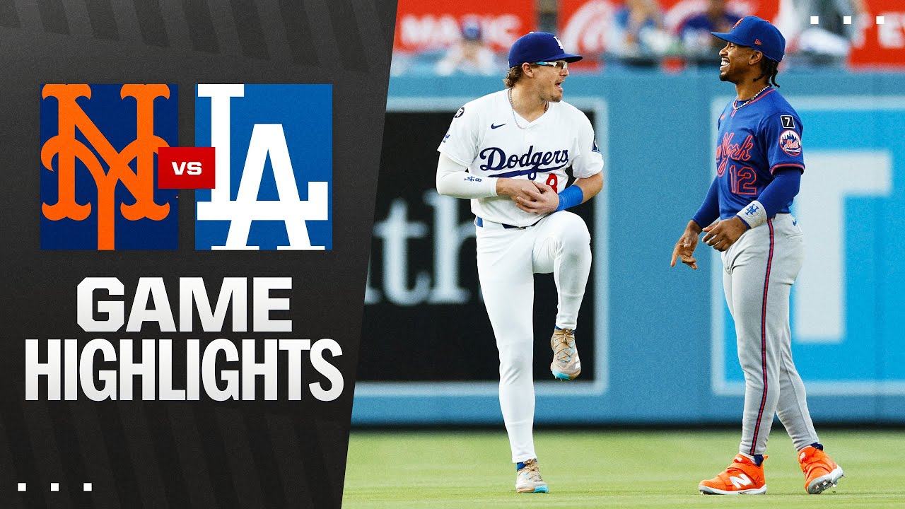 メッツ対ドジャース戦ハイライト（6/4/25）| MLBハイライト