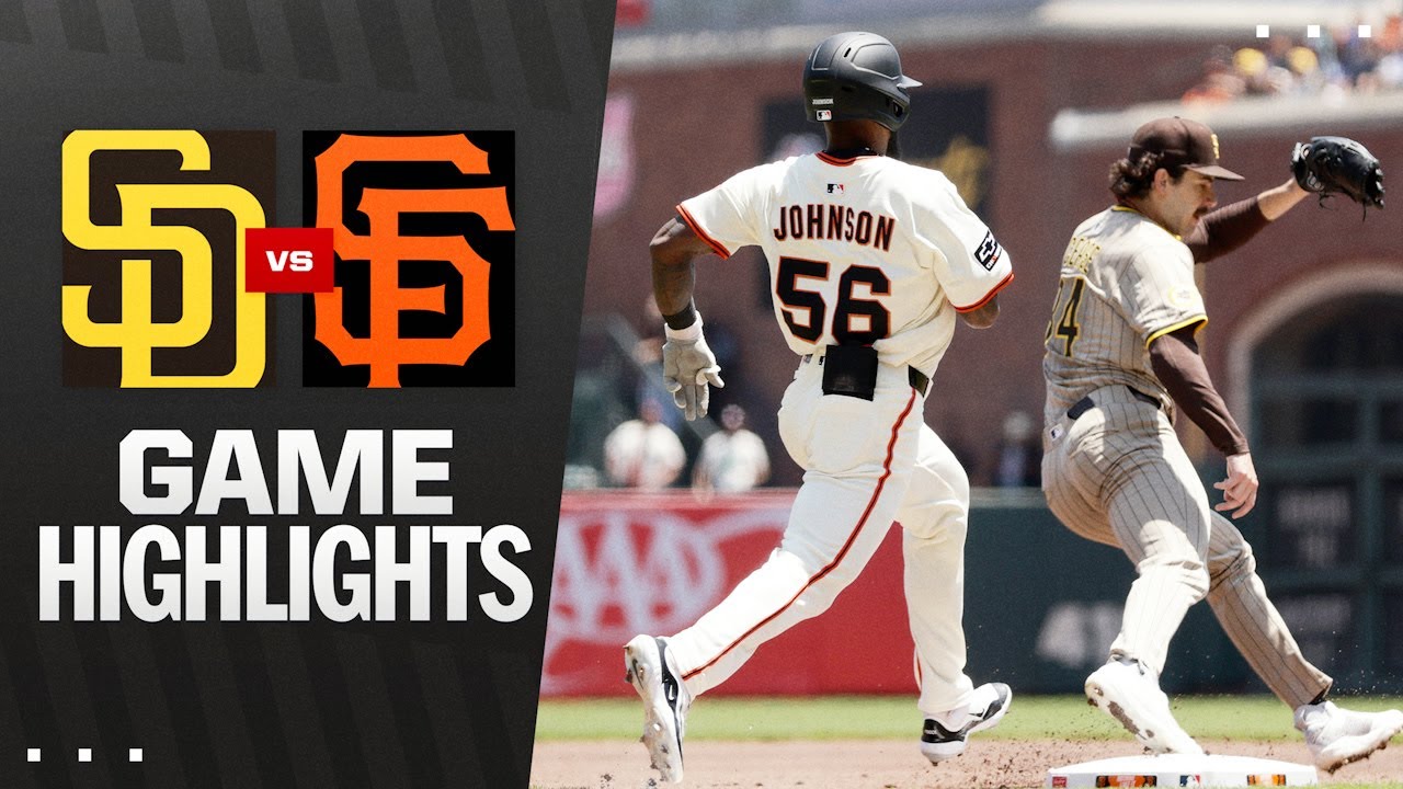 パドレス対ジャイアンツ戦ハイライト（6/5/25）| MLBハイライト