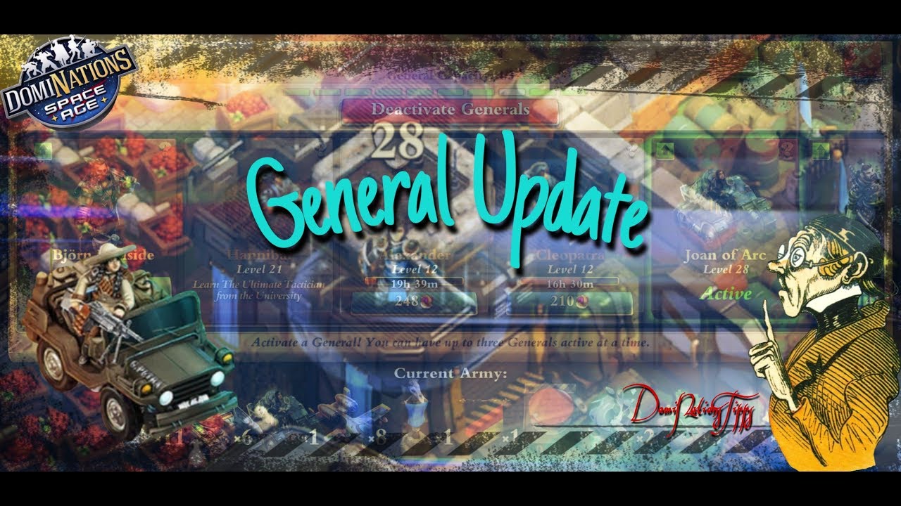 #668. DomiNations - Generals Update🇬🇧