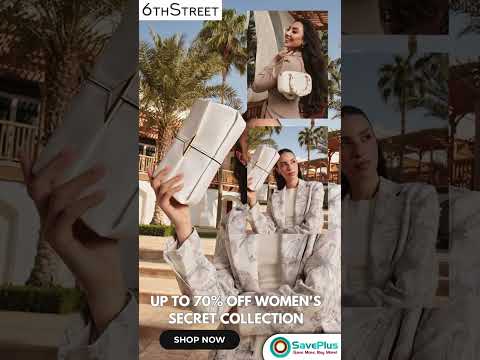 6Th Street UAE: Up to 70% OFF Women's Secret Collection.