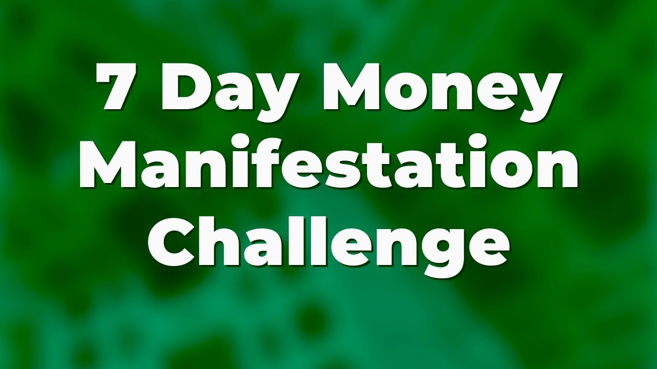 7 Day MONEY Manifestation Challenge | Morning Abundance Affirmations