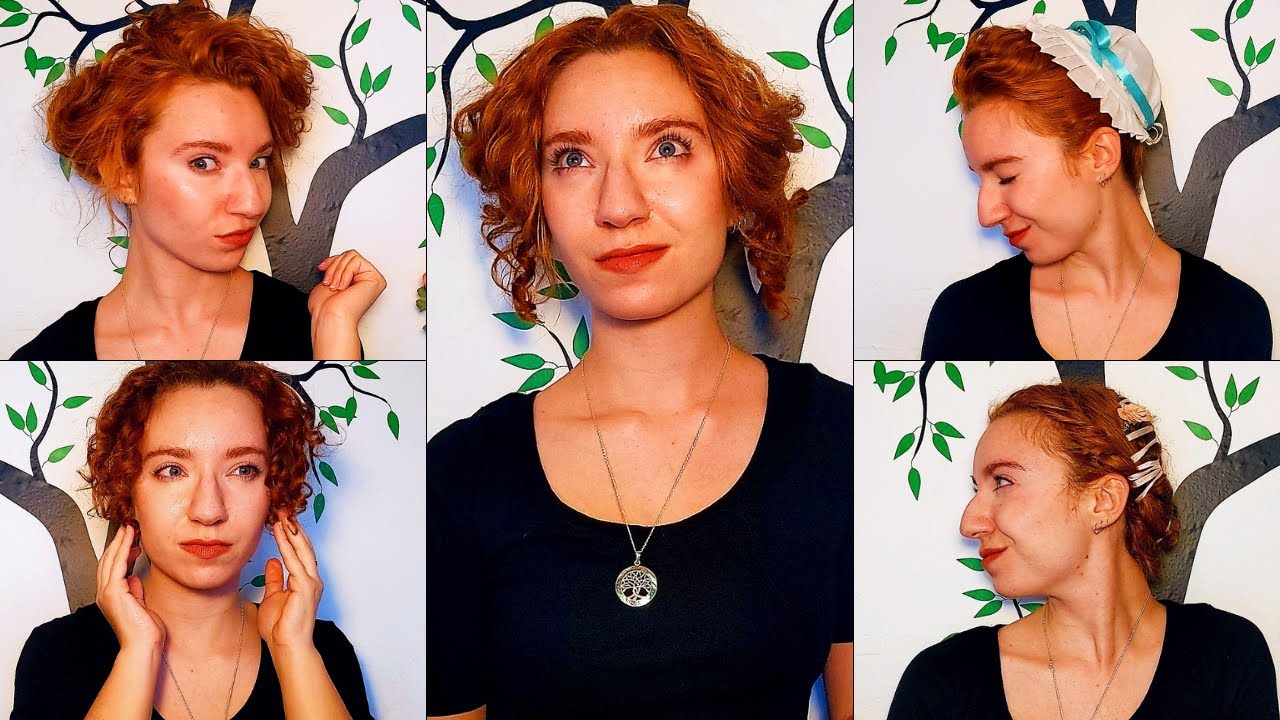 7 Easy Historical Hairstyles for Naturally Curly Hair | Historybounding Hair Tutorial