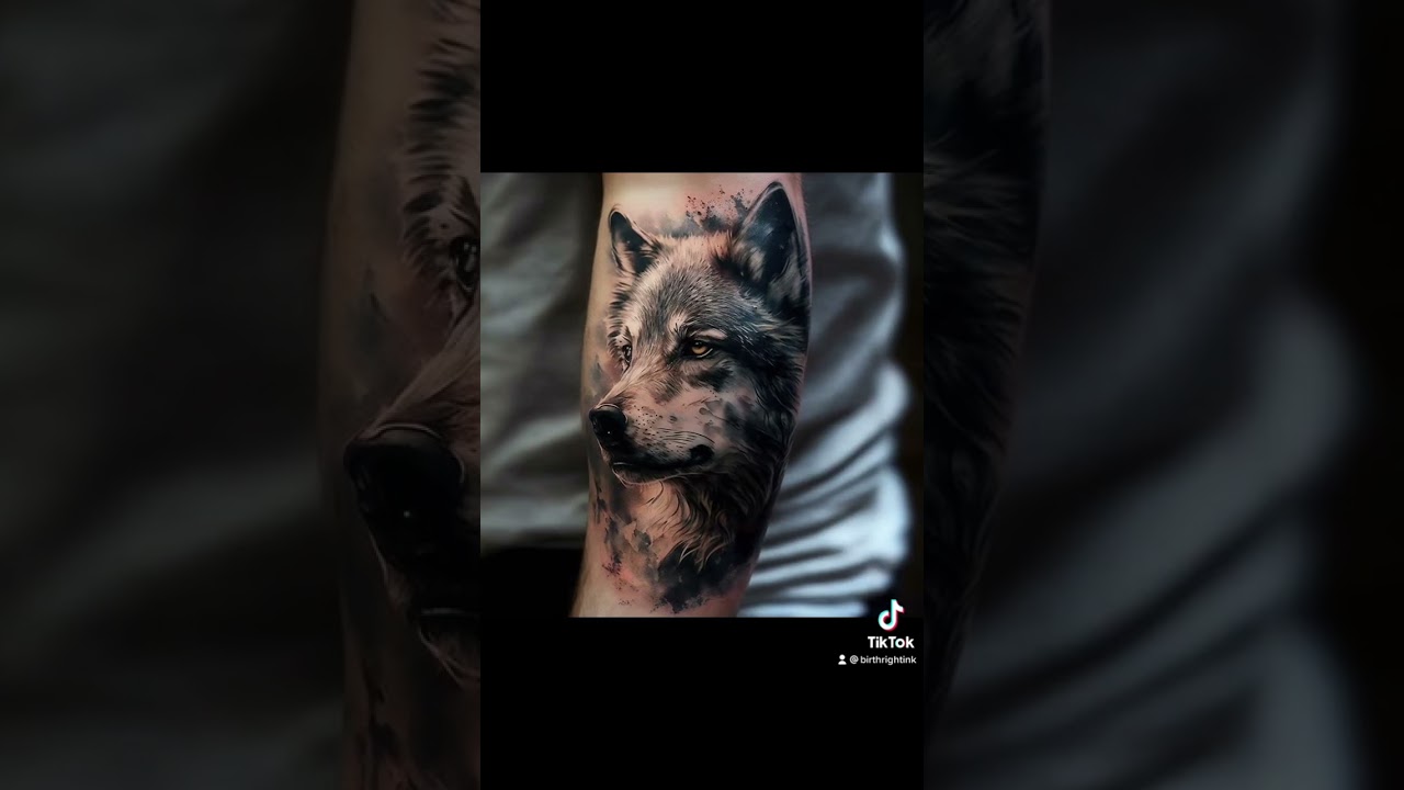 7 wolf tattoos maybe your soul animal is your birthright #tattoos #wolftattoos