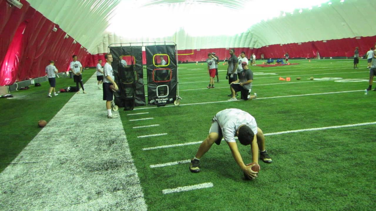 7 yard PAT Snap