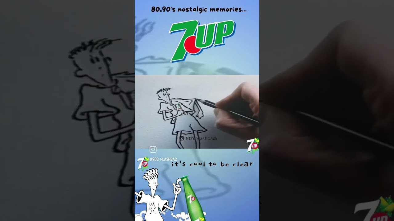 #7up Ads 90s