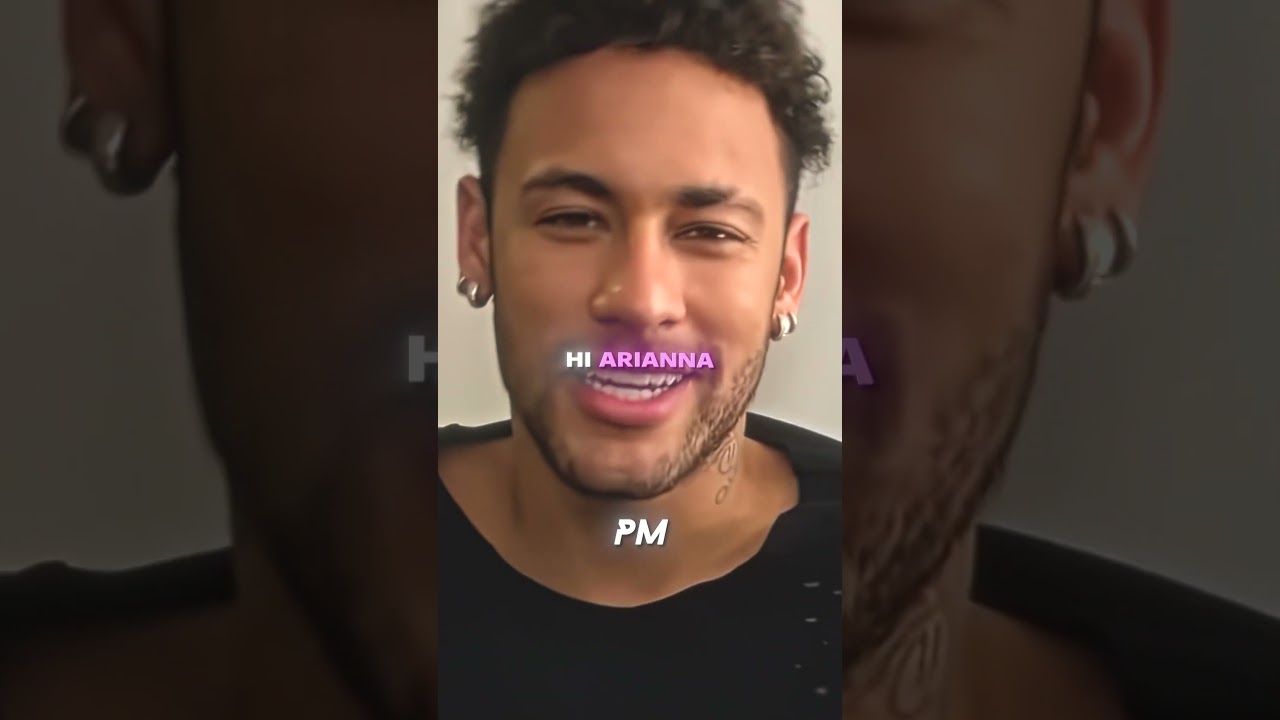 7-year-old soccer star meets her idol Neymar Jr⚽♥️