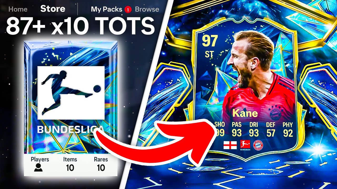 87+ x10 BUNDESLIGA TOTS PACKS! 😨 FC 25 Ultimate Team