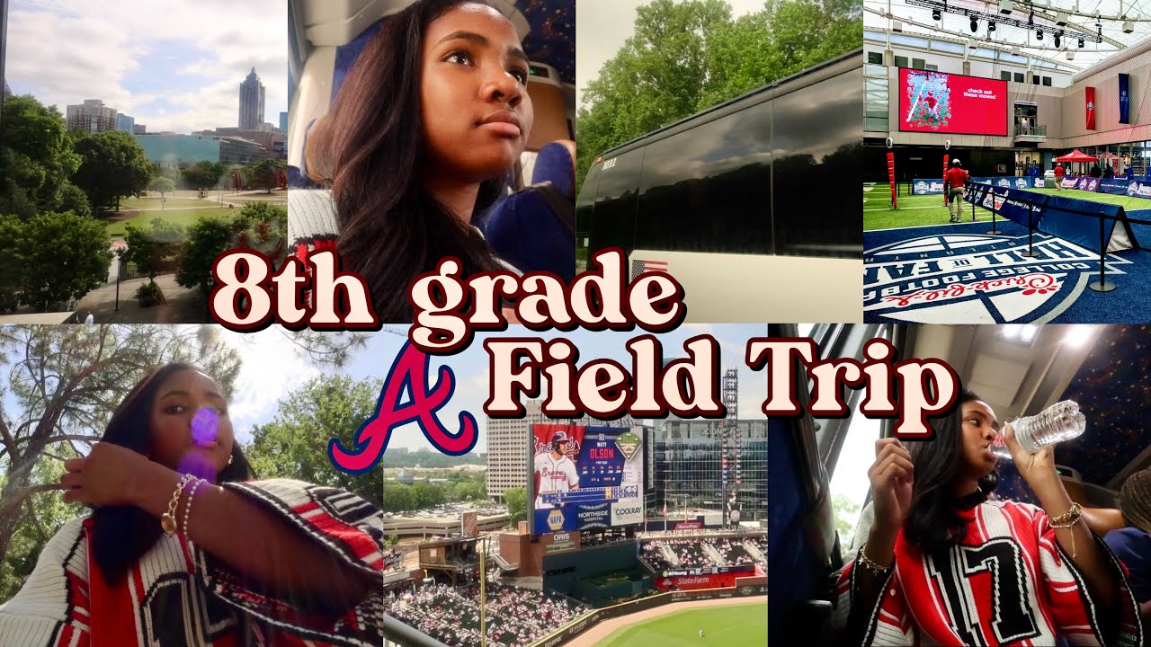 8th grade FIELD TRIP VLOG: Atlanta Braves Game