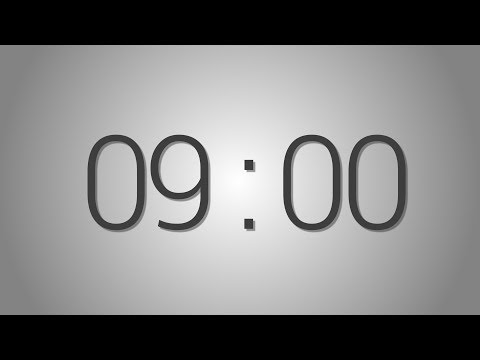 9 Minutes countdown Timer - Beep at the end | Simple Timer (nine min)