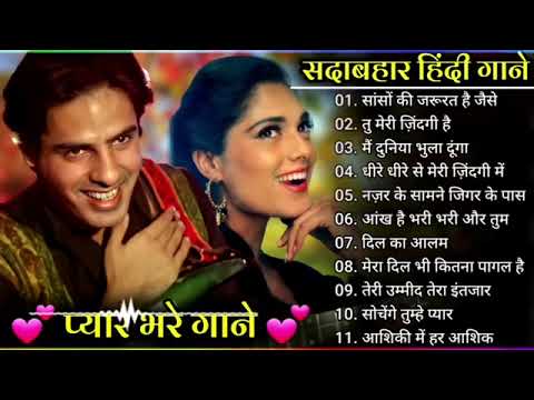 90s Evergreen Hindi song Nonstop Romantic old Hindi Gana evergreen old hindi songs
