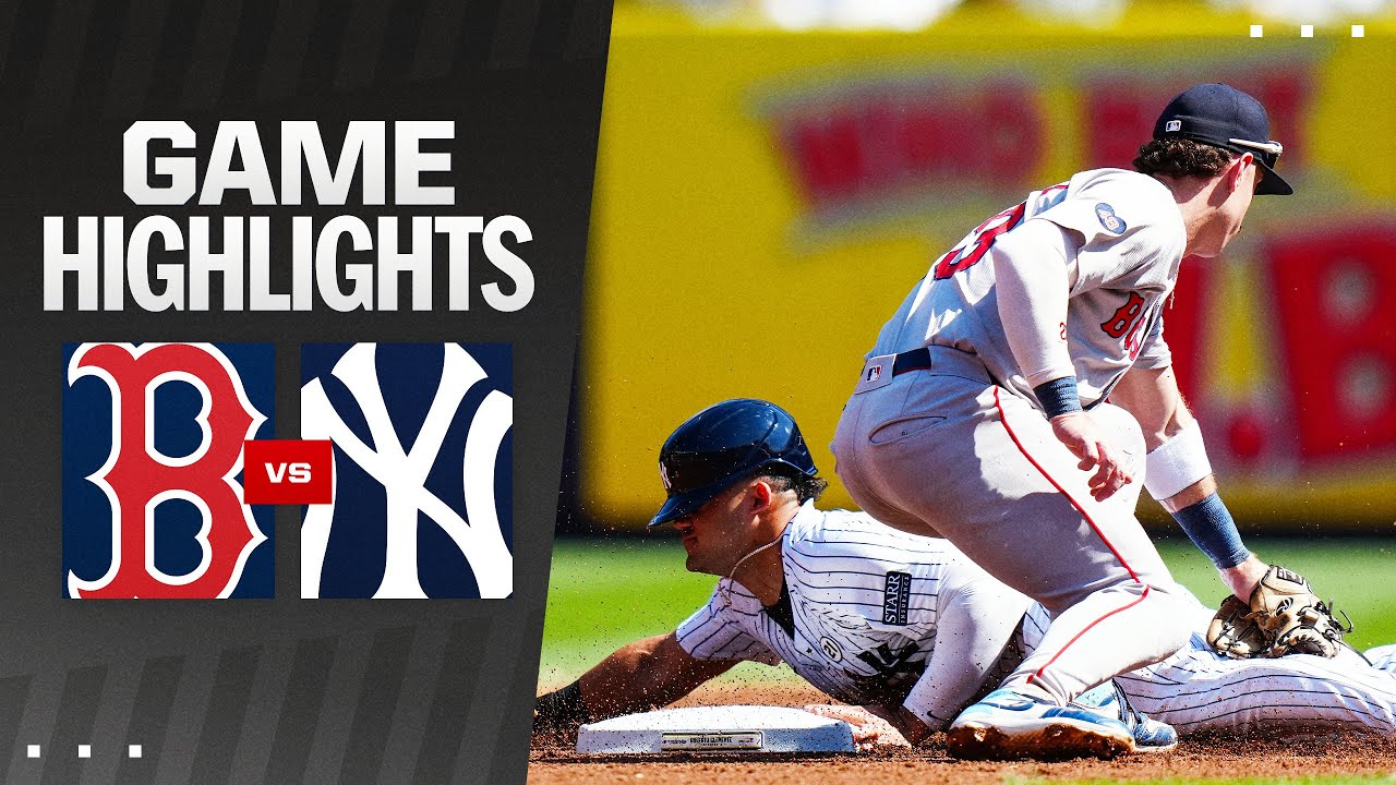 レッドソックス対ヤンキース戦ハイライト（9/15/24）| MLBハイライト