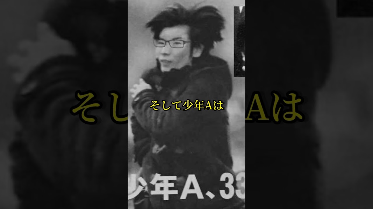 絶対に再犯するに決まってる。#事件#少年A #酒鬼薔聖斗
