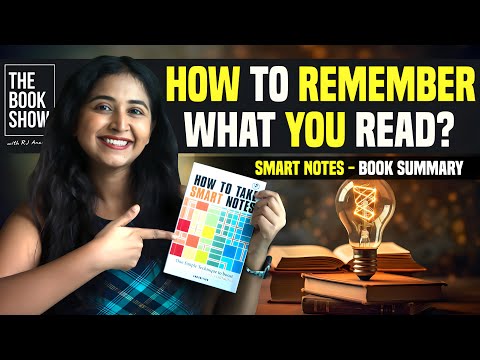 A complete note taking guide! The Book Show ft. RJ Ananthi