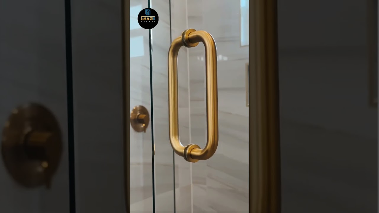 A Dream Shower Cabin Installed by Ghazi 5 Aluminum & Glass #aluminiumwindows #youtubeshorts