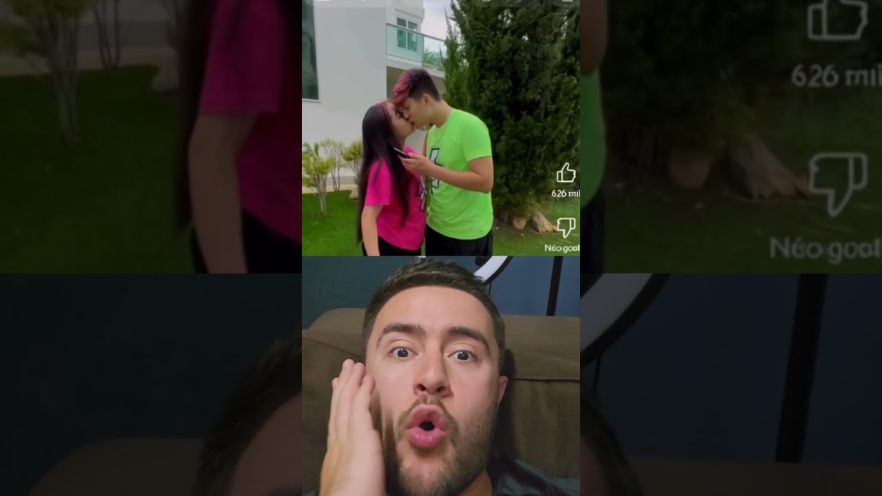 a Emilly Vick beijou ele😱 #emillyvickof