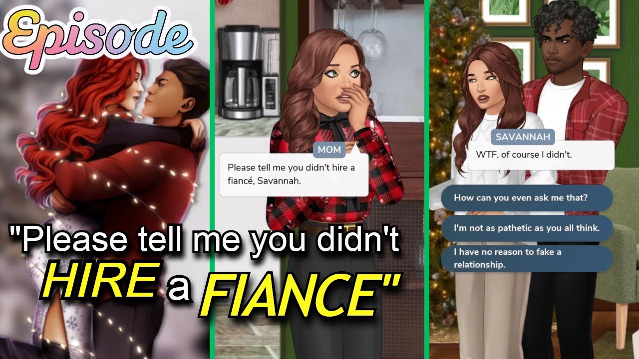 a fake marriage, messy mom, and exes. marry christmas! playing episode