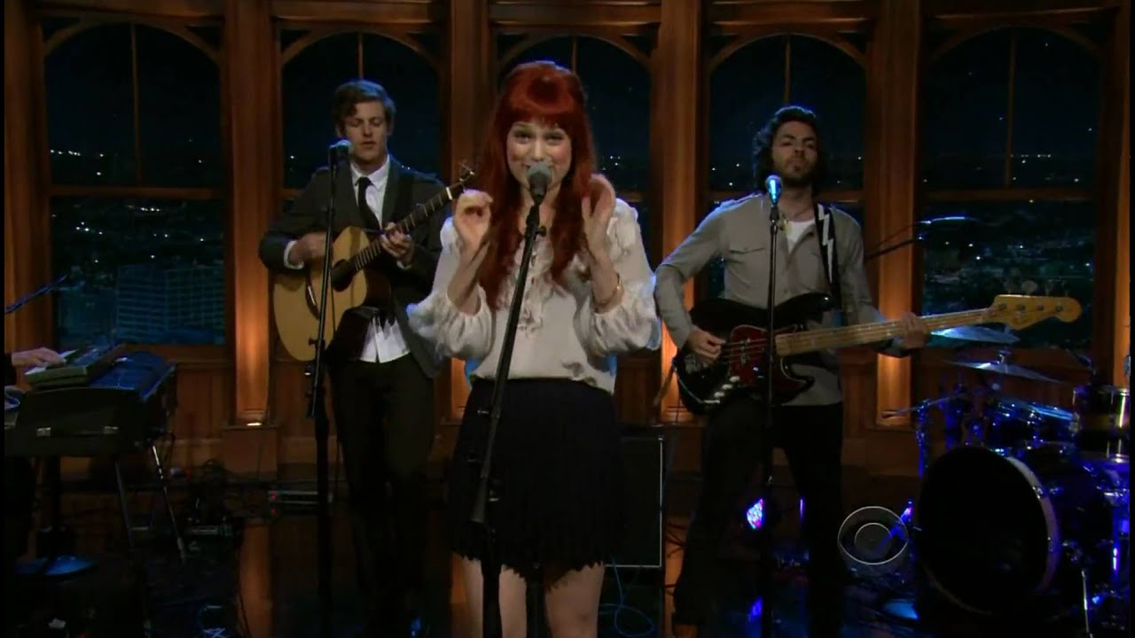 A Fine Frenzy - Blow Away (Late Late Show)