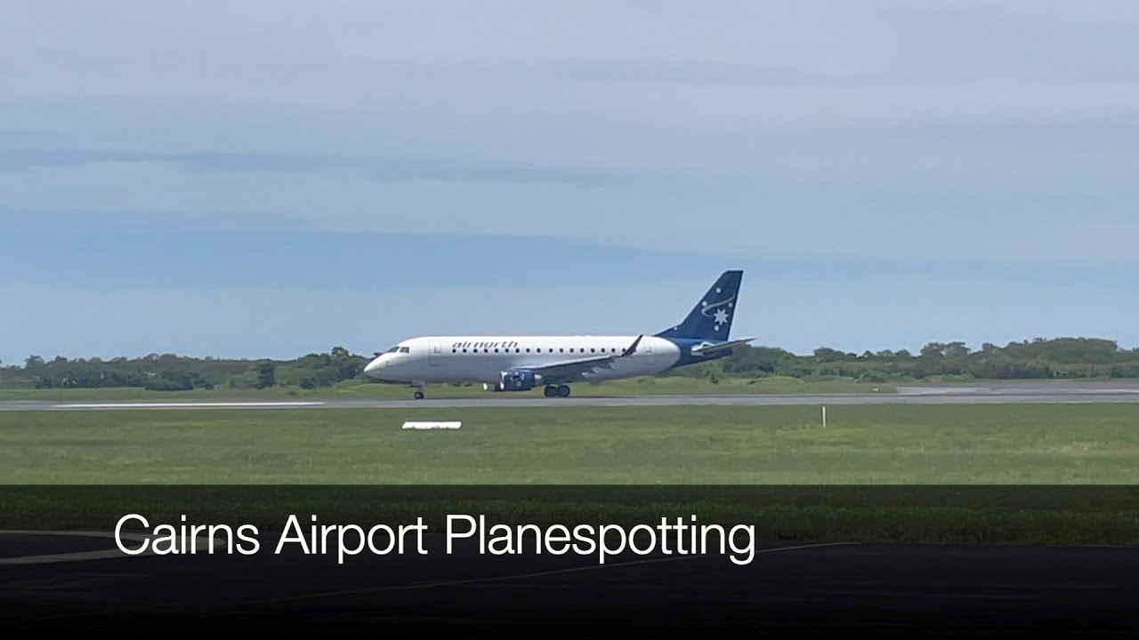 A full morning of planespotting at Cairns Airport