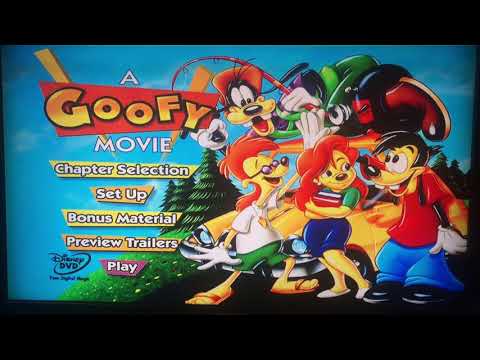 A Goofy Movie 2000 DVD Menu Walkthrough