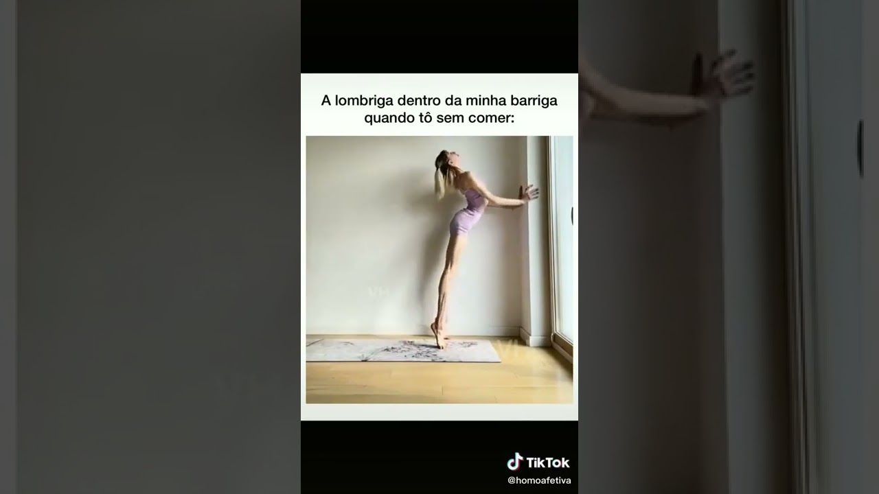 A menina mais magra do mundo dançando funk
