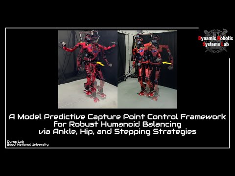 A Model Predictive Capture Point Control Framework for Robust Humanoid Balancing