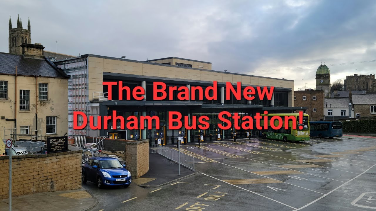 A morning at the brand new Durham Bus Station!