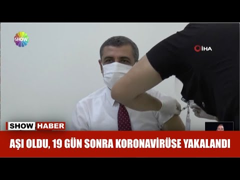 Aşı oldu, 19 gün sonra koronavirüse yakalandı