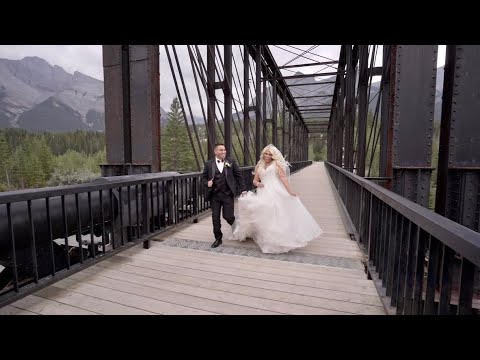 A Tinder Love | Ashley and Yeison's mountain wedding, Canmore Alberta, Canada