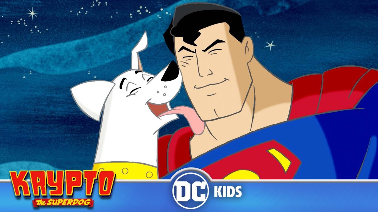 A Visit from Superman! | Krypto The Superdog | @dckids