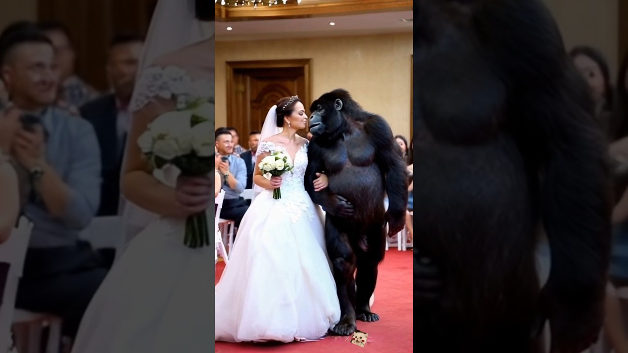 A wonderful fate 🥹 #wedding #love #gorilla