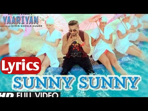 Aaj Blue Hai Paani (Lyrics) - Himansh Kohli, Rakul Preet