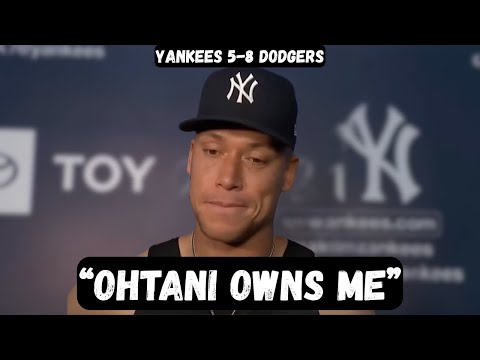 Aaron Judge comments on Ohtani’s 2 Home Runs after loss - Post Game Interview - Yankees vs Dodgers