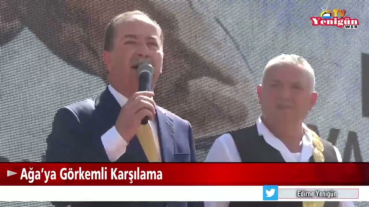 Ağa’ya Görkemli Karşılama