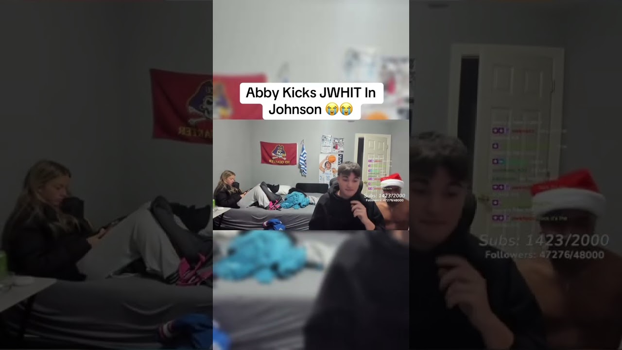 Abby Kicks JWHIT in the Johnson