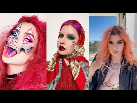 Abby robert TikTok makeup Compilation