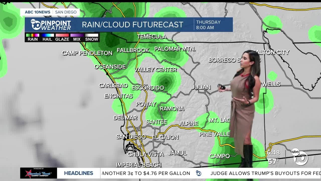 ABC 10News Pinpoint Weather with Meteorologist Vanessa Paz