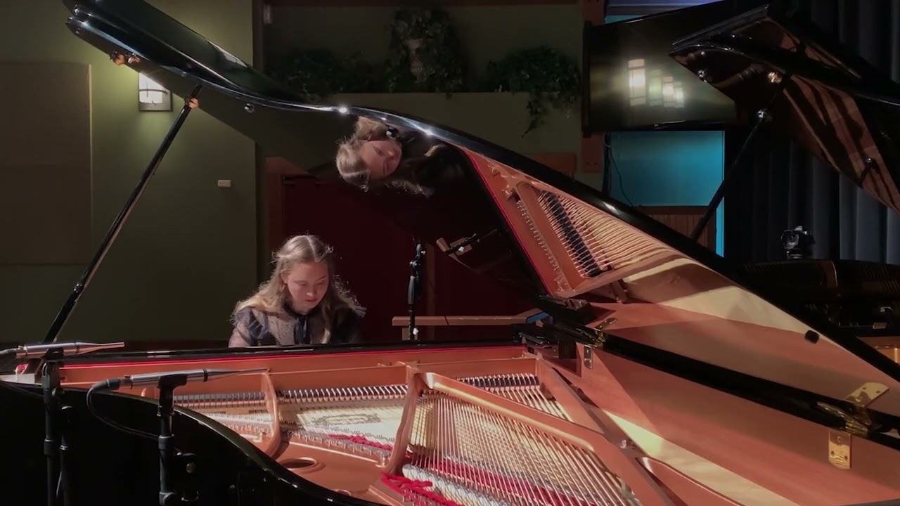 Abriana Church Live in Concert: Scarlatti Sonata in G Major K455 at Classic Pianos Portland