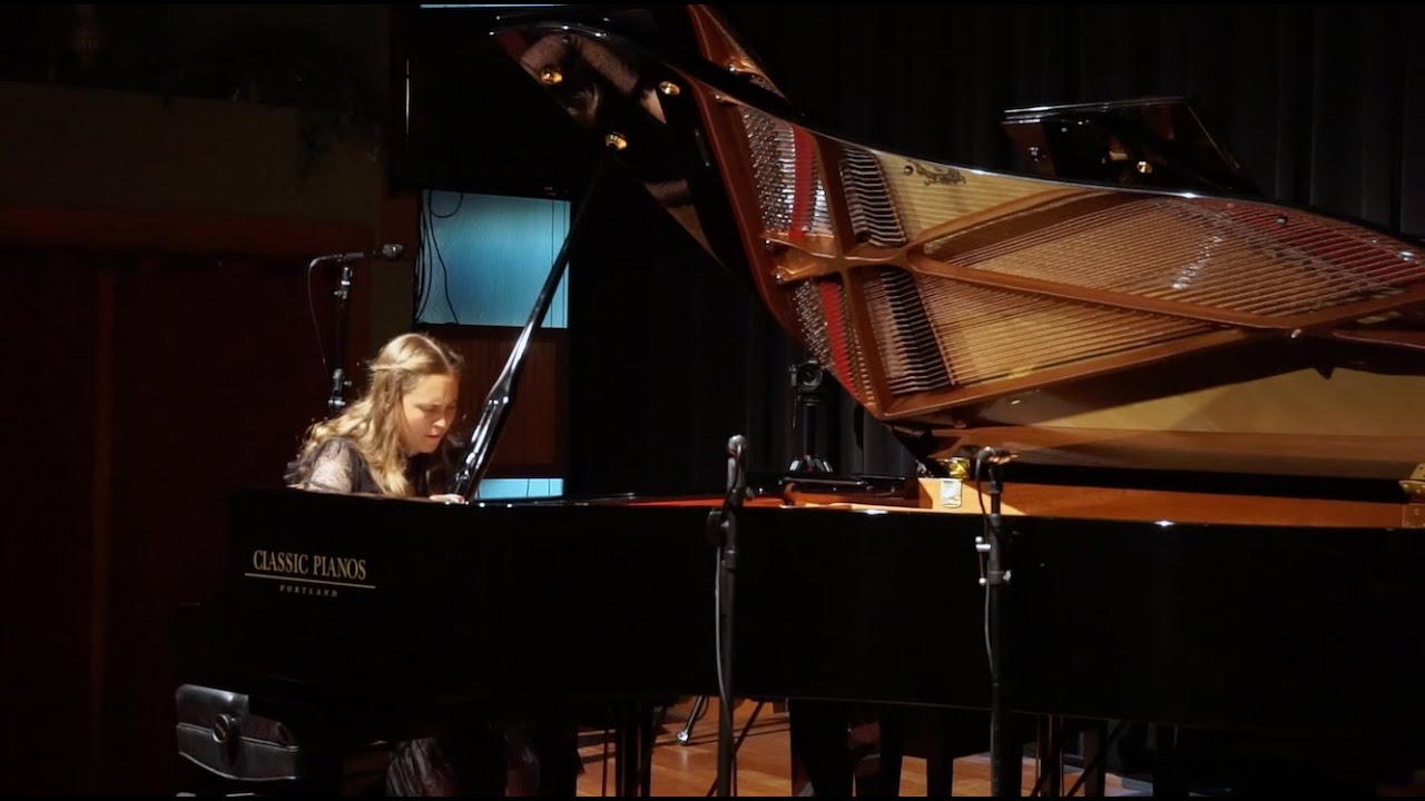 Abriana Church Live in Concert: Selections from Chopin Etudes, Op 10 Pt 2 at Classic Pianos Portland