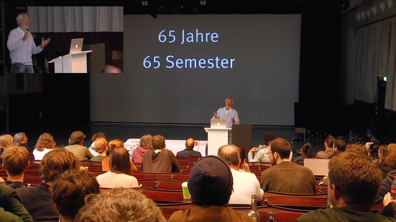 Abschiedsvorlesung von Axel Wehrtmann