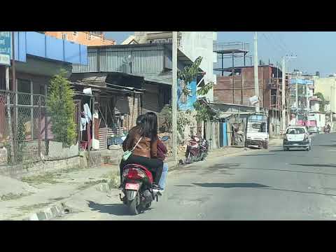 Abusive husband hitting his wife on a motorcycle caught live on camera