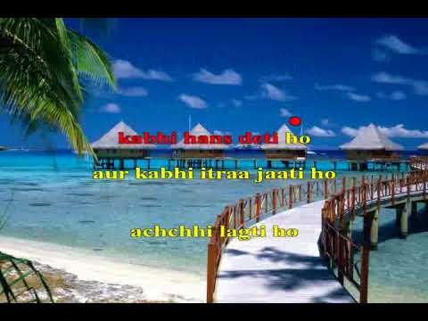 Achchi Lagti Ho   Kuch na kaho 2003   Hindi Karaoke from Hyderabad Karaoke Club