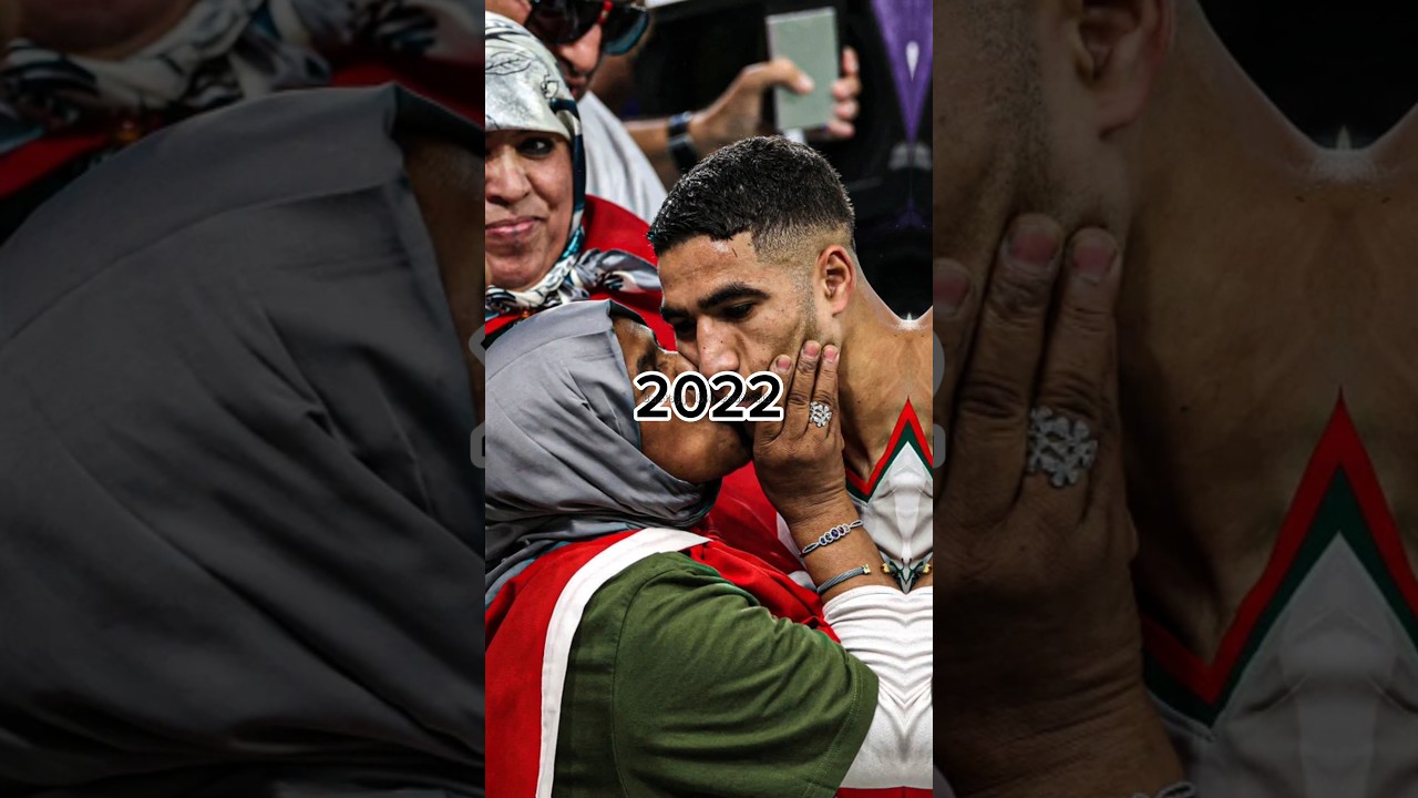 Achraf Hakimi evolution 😘