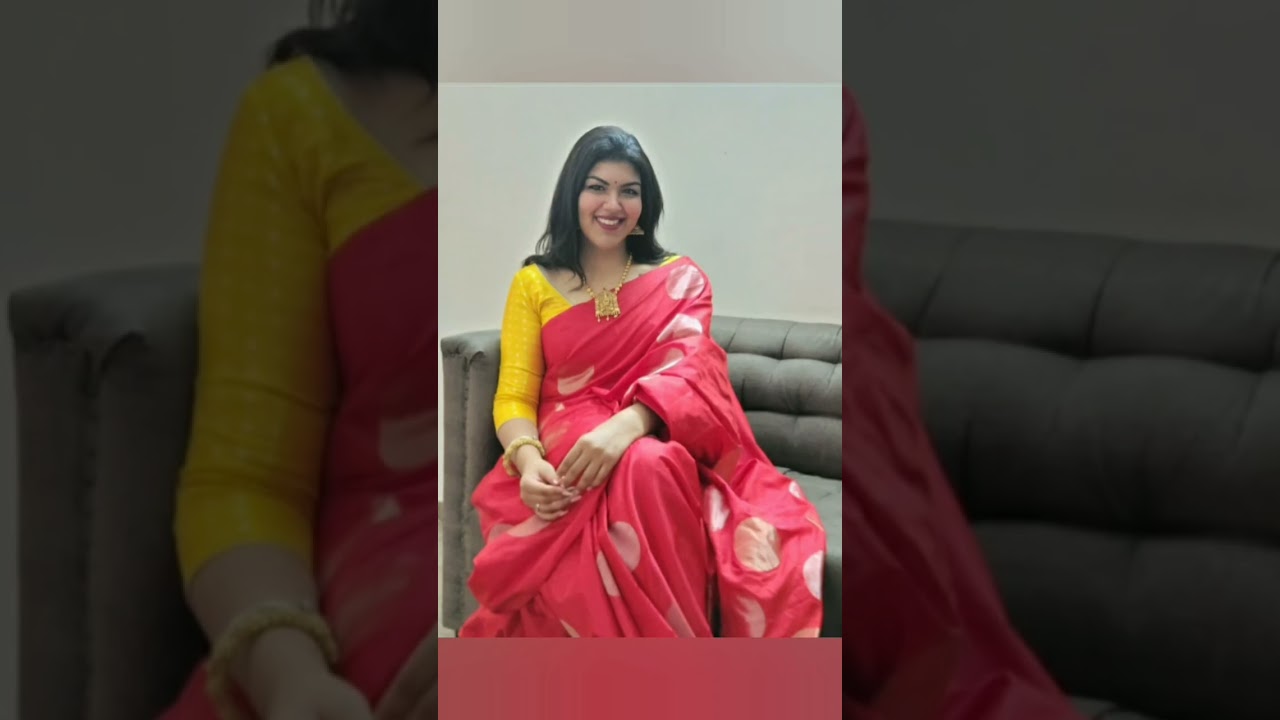 Actor kushboo Sunder C Beautiful family Photos/#shorts