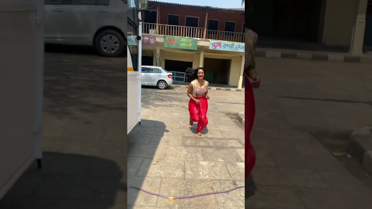 Actress Amika Shail Slow-Mo Walk