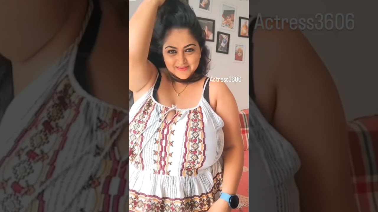 actress kushboo new hot video
