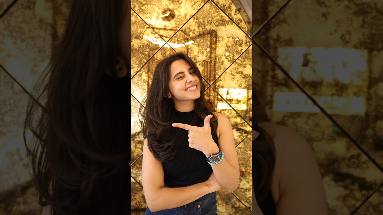 Actress Preethi Asrani’s Stunning Haircut at Mirrors.
