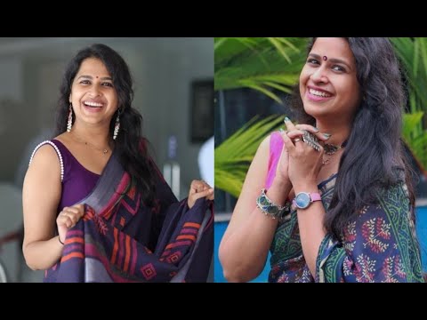 Actress Sadhika Venugopal Hot Pics Saree Compilation