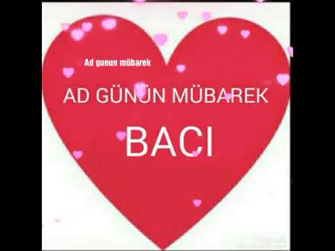 Ad günün mübarek BACI